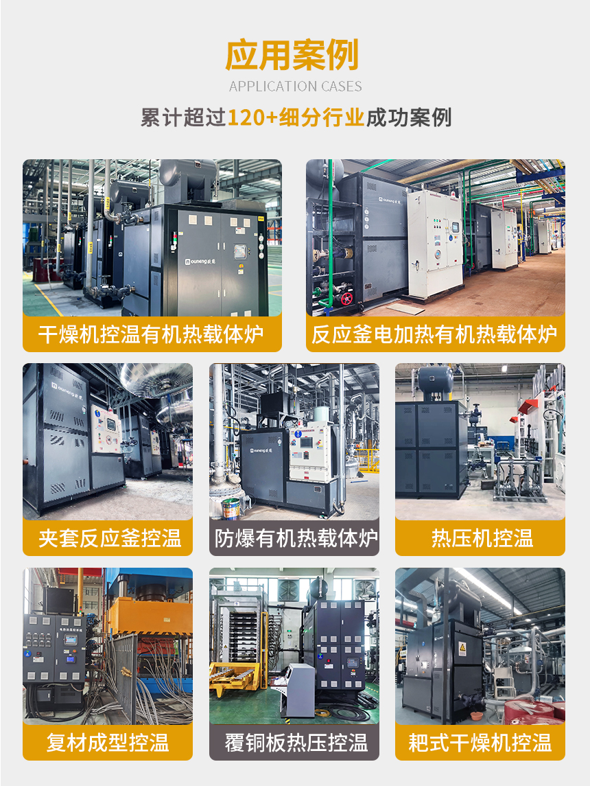 撬裝式有機熱載體鍋爐案例