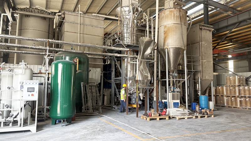 高溫模溫機(jī)在氣相二氧化硅生產(chǎn)控溫應(yīng)用案例「歐能機(jī)械」