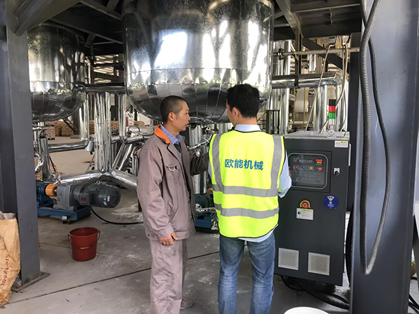 熱熔膠盤管反應(yīng)釜控溫高溫反應(yīng)釜油溫機「歐能機械」